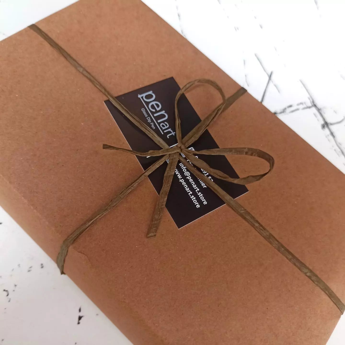 Unboxing image of handcrafted writing set – a poetic gift