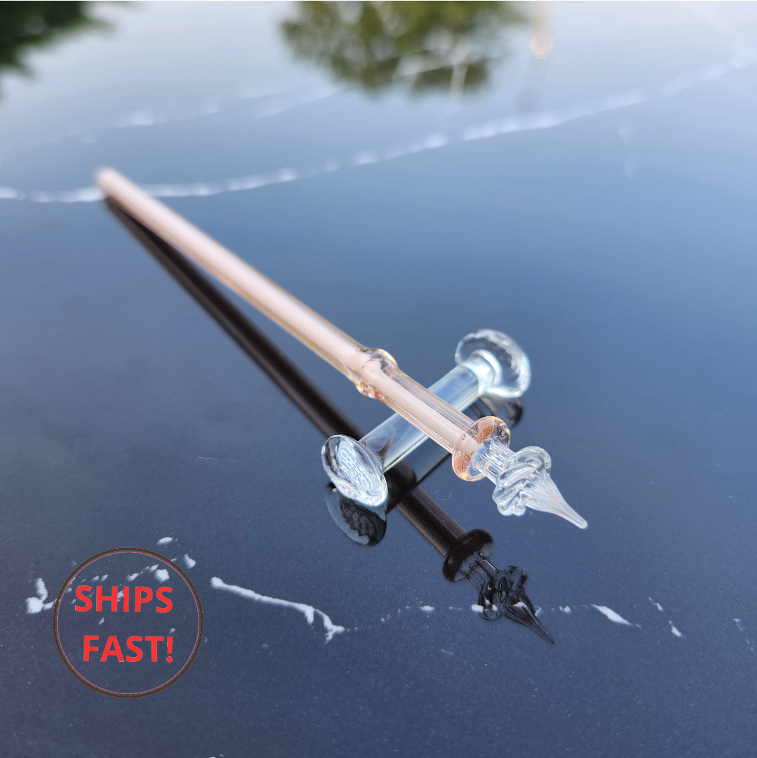 Lace dip pen set designed for book lovers, writers, and creative journaling sessions