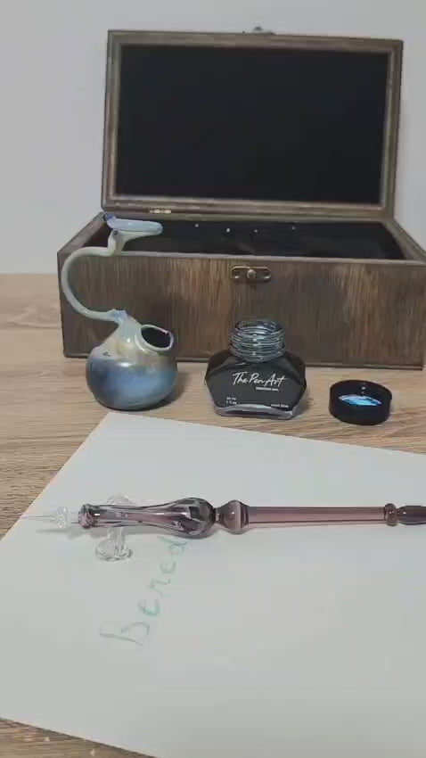 One-of-a-kind calligraphy pen inspired by sacred writing traditions