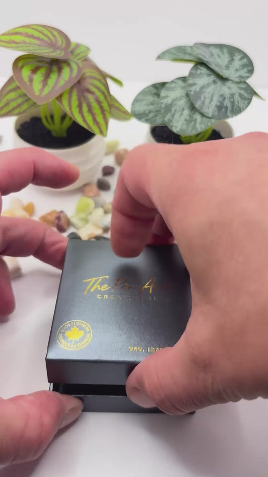 Ruby Red Glass Jewelry Set – Handmade Teardrop Pendant Necklace & Earrings