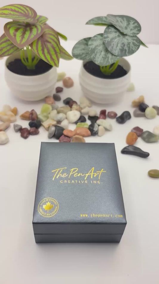 Royal Blue Glass Jewelry Set – Sapphire Inspired Teardrop Pendant & Earrings